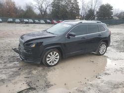 Salvage cars for sale at Madisonville, TN auction: 2017 Jeep Cherokee Overland