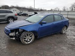 Salvage cars for sale at York Haven, PA auction: 2013 Dodge Dart SXT