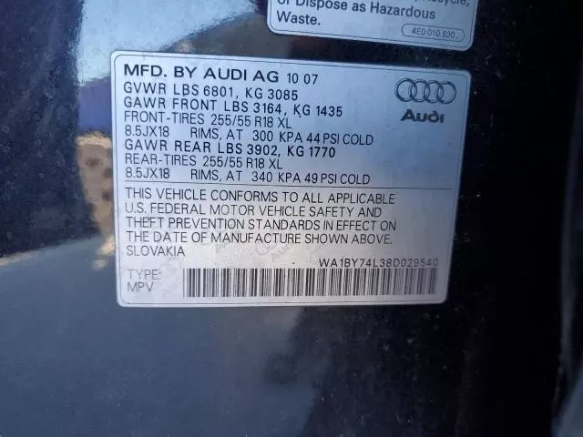 2008 Audi Q7 3.6 Quattro Premium