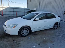 Salvage cars for sale at Jacksonville, FL auction: 2004 Honda Accord EX