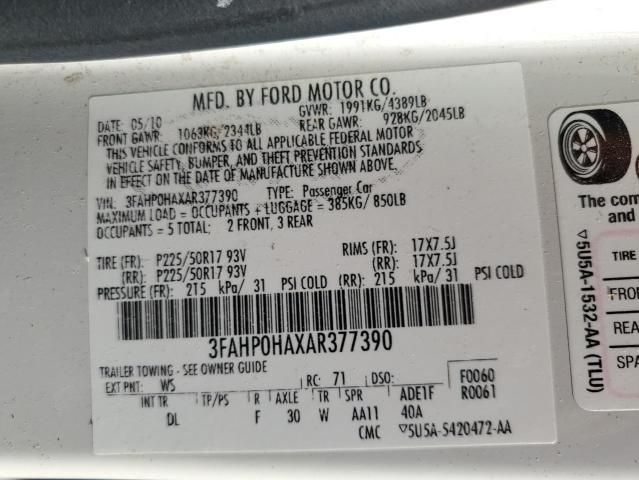 2010 Ford Fusion SE