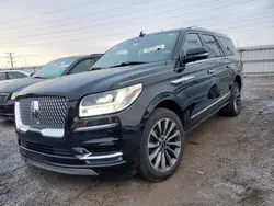 Salvage cars for sale at Elgin, IL auction: 2019 Lincoln Navigator L Select