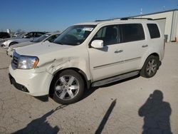 2015 Honda Pilot Touring en venta en Kansas City, KS