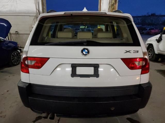 2005 BMW X3 2.5I