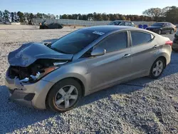 Salvage cars for sale from Copart Fairburn, GA: 2013 Hyundai Elantra GLS