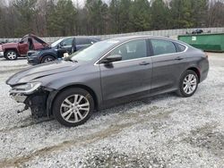 Salvage cars for sale at Gainesville, GA auction: 2016 Chrysler 200 Limited