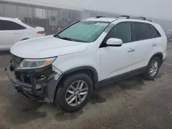 Salvage cars for sale at Fresno, CA auction: 2015 KIA Sorento LX