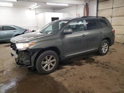 Toyota salvage cars for sale: 2012 Toyota Highlander Base