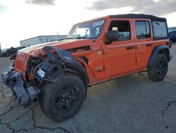 Salvage cars for sale from Copart Chatham, VA: 2018 Jeep Wrangler Unlimited Sport