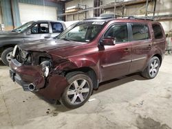 Honda Pilot salvage cars for sale: 2012 Honda Pilot Touring