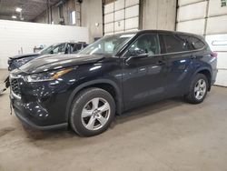 Toyota salvage cars for sale: 2021 Toyota Highlander L