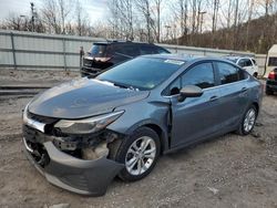 Salvage cars for sale at Hurricane, WV auction: 2019 Chevrolet Cruze LT