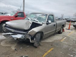 Salvage cars for sale at Pekin, IL auction: 2002 Chevrolet Silverado C1500