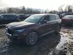 Salvage cars for sale from Copart Chalfont, PA: 2020 Lincoln Corsair