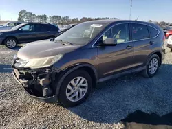 Salvage cars for sale at Dunn, NC auction: 2015 Honda CR-V EX