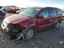 Salvage cars for sale at Cahokia Heights, IL auction: 2013 Chrysler Town & Country Touring