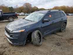 Jeep salvage cars for sale: 2017 Jeep Cherokee Latitude