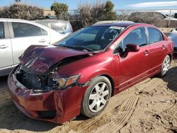 Salvage cars for sale at Albuquerque, NM auction: 2009 Honda Civic LX