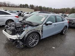 Salvage cars for sale at Exeter, RI auction: 2024 Honda Civic Touring