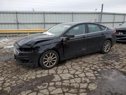 Ford salvage cars for sale: 2017 Ford Fusion SE