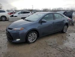 Toyota Corolla salvage cars for sale: 2017 Toyota Corolla LE ECO