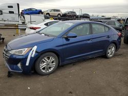 Hyundai salvage cars for sale: 2020 Hyundai Elantra SEL