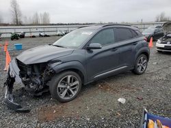 Hyundai salvage cars for sale: 2019 Hyundai Kona Ultimate