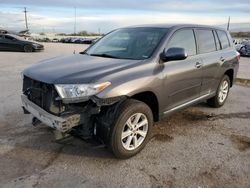 Salvage cars for sale at auction: 2011 Toyota Highlander Base