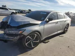 Salvage cars for sale at New Orleans, LA auction: 2019 Honda Accord Sport