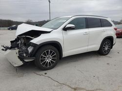 Toyota Highlander se salvage cars for sale: 2017 Toyota Highlander SE