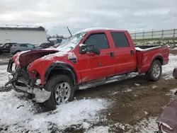 Salvage trucks for sale at Portland, MI auction: 2008 Ford F250 Super Duty