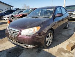 Salvage cars for sale at Pekin, IL auction: 2009 Hyundai Elantra GLS