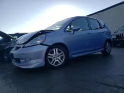 Honda fit Sport salvage cars for sale: 2008 Honda FIT Sport