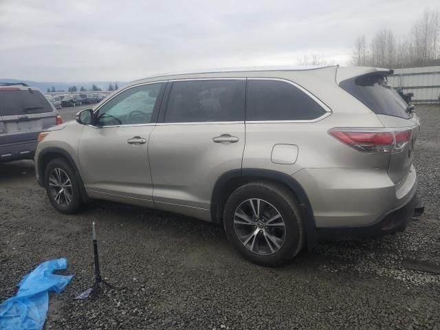 2016 Toyota Highlander XLE