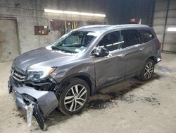 Salvage cars for sale at Angola, NY auction: 2016 Honda Pilot Touring