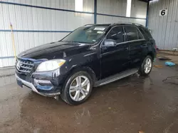 Mercedes-Benz m-Class salvage cars for sale: 2013 Mercedes-Benz ML 350 4matic