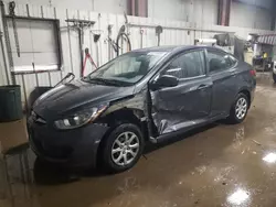 Salvage cars for sale at Elgin, IL auction: 2012 Hyundai Accent GLS