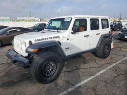 Jeep Wrangler salvage cars for sale: 2022 Jeep Wrangler Unlimited Sport