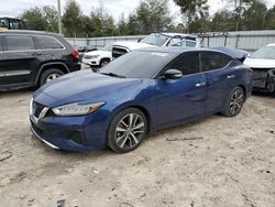 Salvage cars for sale at Midway, FL auction: 2020 Nissan Maxima SV