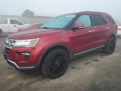 Salvage cars for sale at Fresno, CA auction: 2019 Ford Explorer Limited