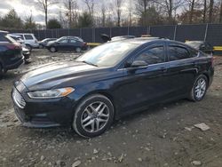 Salvage cars for sale at Waldorf, MD auction: 2014 Ford Fusion SE