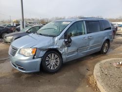 Salvage cars for sale at Louisville, KY auction: 2013 Chrysler Town & Country Touring L