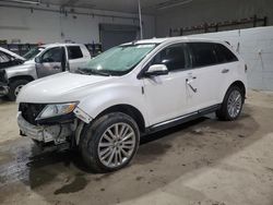 Salvage cars for sale at Candia, NH auction: 2013 Lincoln MKX