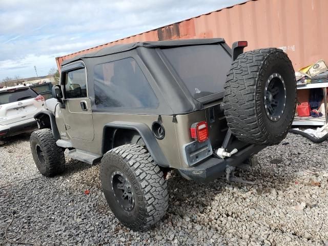 2004 Jeep Wrangler / TJ Sport