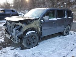 Salvage cars for sale from Copart Marlboro, NY: 2015 Honda Pilot EX