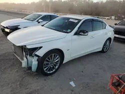 Infiniti Vehiculos salvage en venta: 2018 Infiniti Q50 Luxe