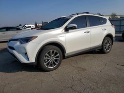 Toyota salvage cars for sale: 2018 Toyota Rav4 HV Limited