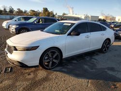 Salvage cars for sale from Copart Martinez, CA: 2024 Honda Accord Hybrid Sport