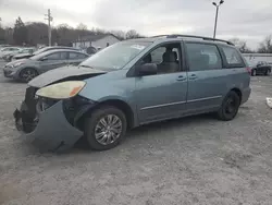 Salvage cars for sale at York Haven, PA auction: 2004 Toyota Sienna CE