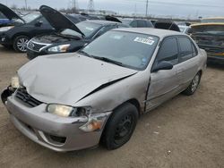 Toyota salvage cars for sale: 2002 Toyota Corolla CE